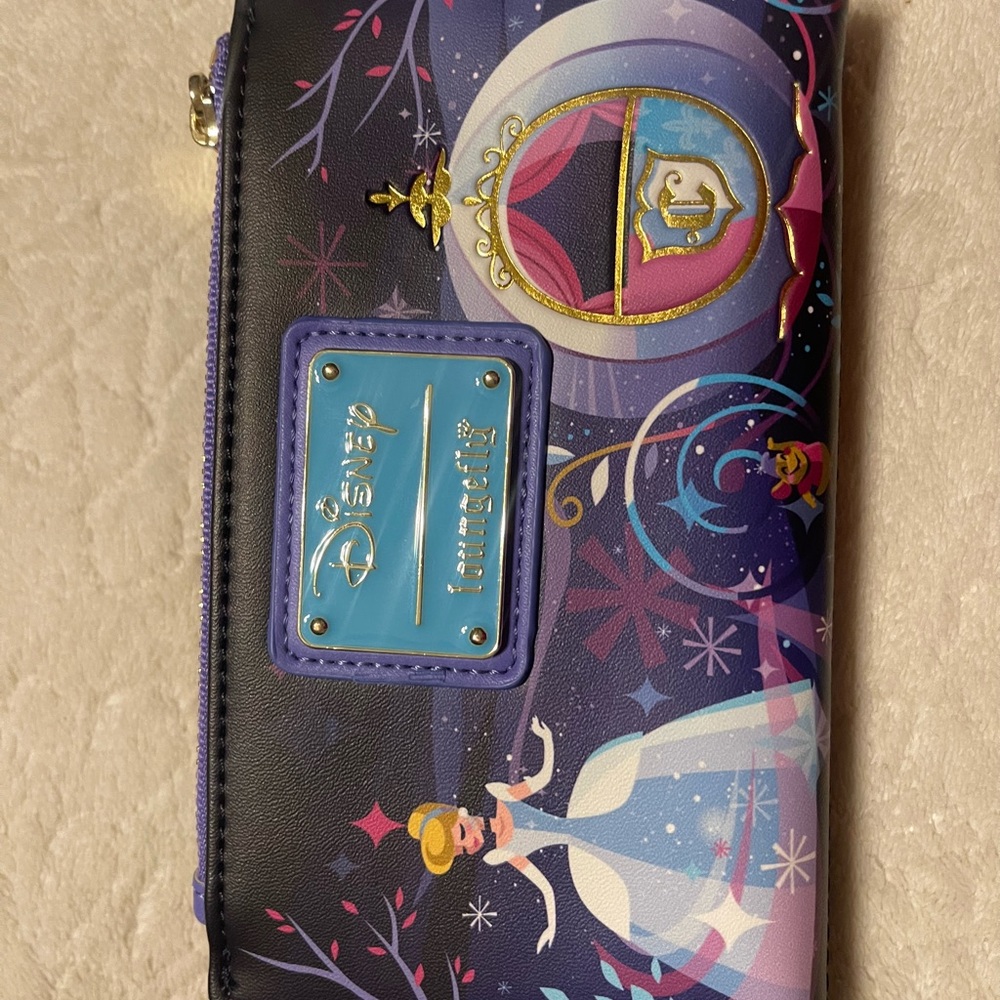 Loungefly Disney Cinderella Castle Series Flap Wallet